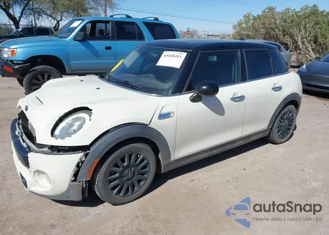 2017 Mini Hardtop Cooper S z USA, uszkodzony, nr VIN WMWXU3C53H2D33000